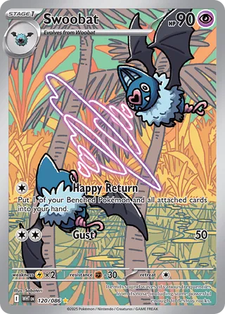 Swoobat (White Flare 120/086)